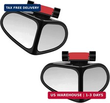 Blind Spot Mirrors 2 PCS, Car Blind spot Mirror 360 Degree Rotatable Wide Angle