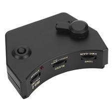 B- Folk Guitar Soundhole Preamp With Bridge Transducer Pickup Resonance Box Mic