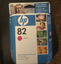 Genuine OEM HP 82 Magenta 69ml Ink Print Cartridge C4912A EXP 2010