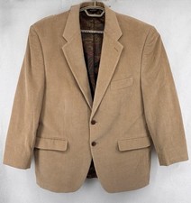 Lauren Ralph Lauren Corduroy Sports Jacket Blazer Jacket 44R Paisley Single Vent