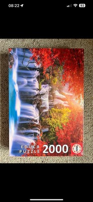 Educa Puzzle 2000 Teile Wasserfall , Verpackt, Neu