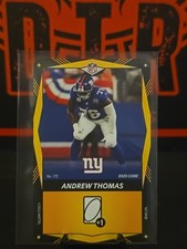 2025 Uno Elite NFL #172 Andrew Thomas Yellow Base- New York Giants 