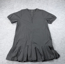 J Crew Delilah Dress Womens Medium Shift LBD Timeless Elevated Quiet Luxury