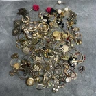 Mixed Lot Of Costume Jewelry And Vintage Gold Tone