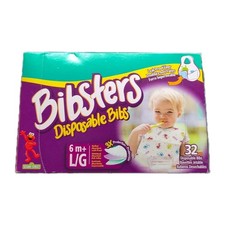 32-Count Large Disposable Bibs with Patented Crumb-Catcher for Ages 6 Sesame St