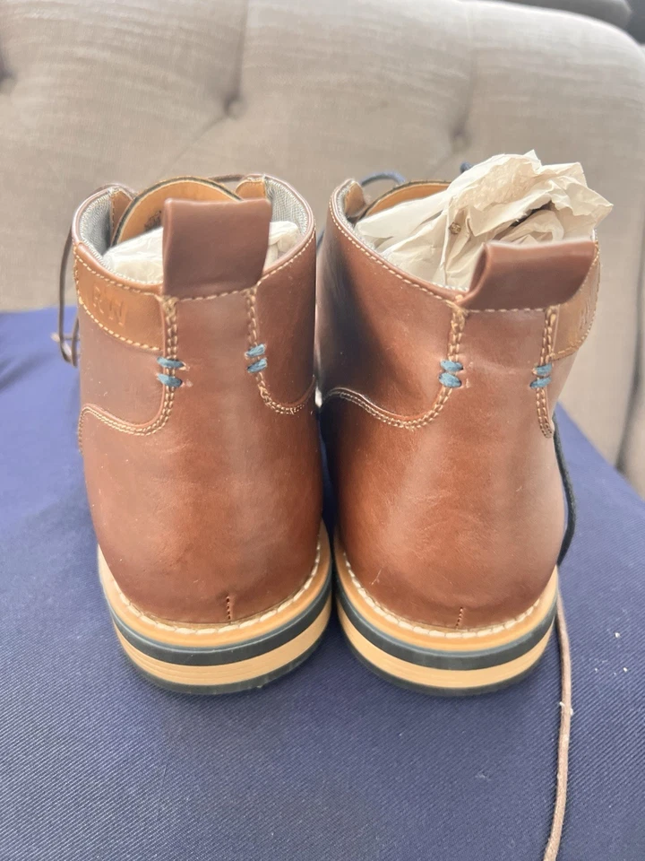 Robert Wayne Men's Minos StyleLeather Dress Shoes Size 9D Minos 207 Color Brown - Image 4 of 4