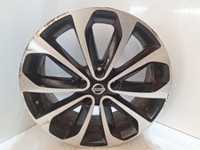 2011 NISSAN QASHQAI NISSAN QASHQAI 18" ALLOY 6.5 X 18 ET 40 WHEEL IS HEAVILY KER