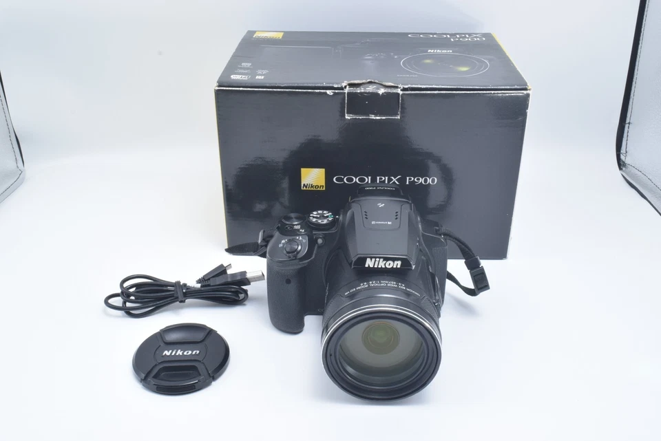 Nikon COOLPIX P900 83x Zoom 16MP Compact Digital Camera w/Box [Excellent+] #176 - Image 2 of 4