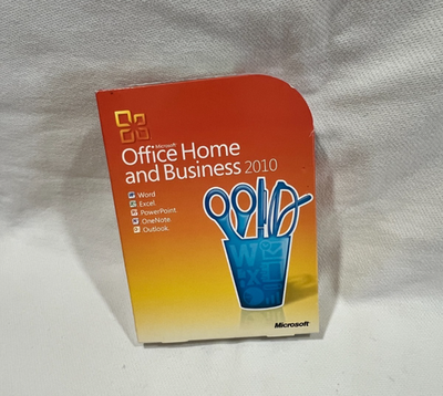 #ad Microsoft Home Office and Business 2010 Word Excel One note Outlook w Key $28.75