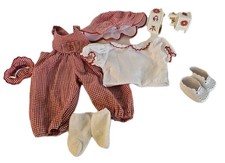 American Girl 1998 Bitty Baby Starter set items from the Holiday Catalog Retired
