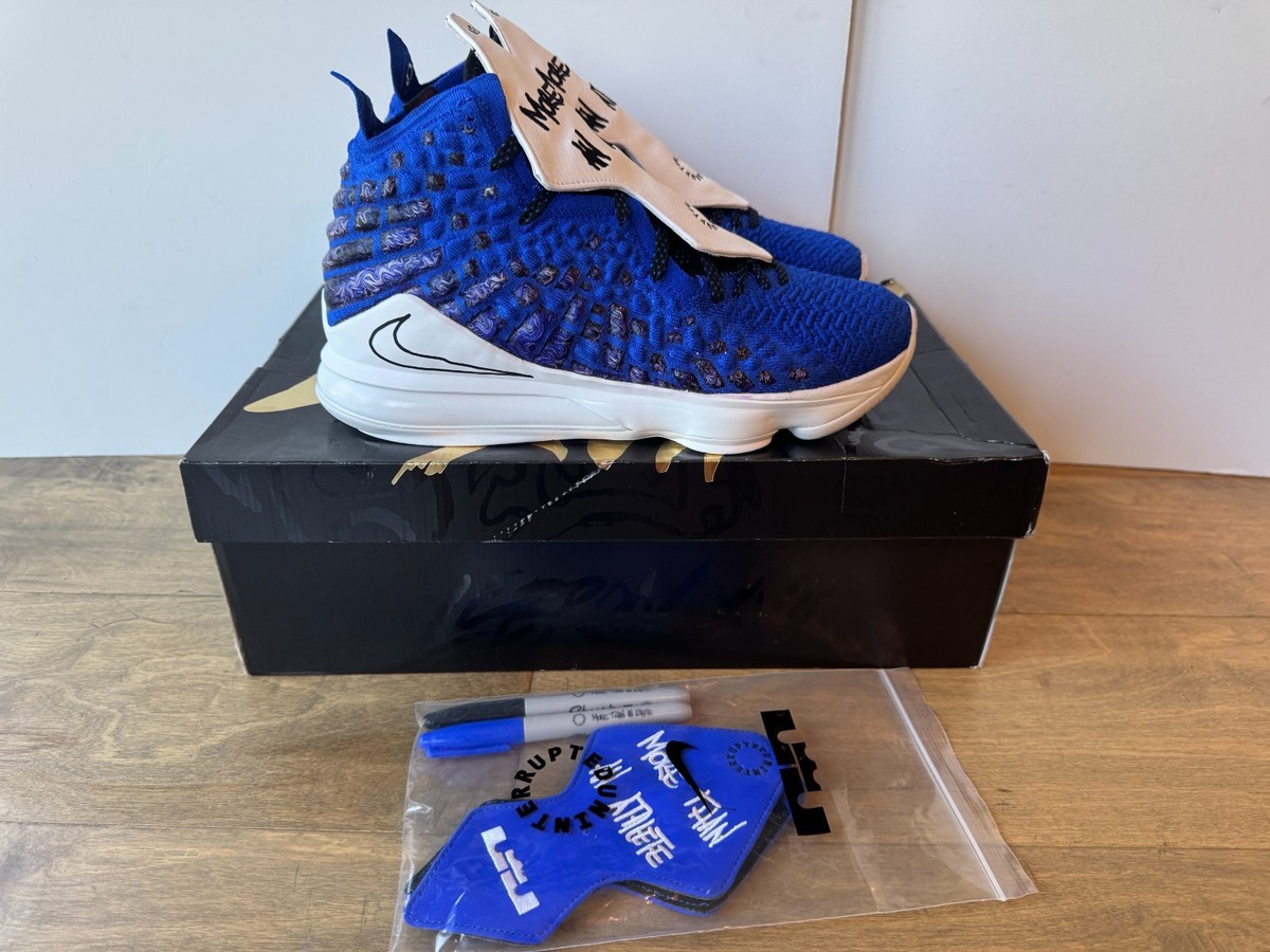 Size 10 Uninterrupted x Nike LeBron 17 More Than An Athlete for