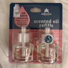 AromaHome Fresh Petals Scented Oil Refill (2-Pack) Plug-In Air Freshener Refill