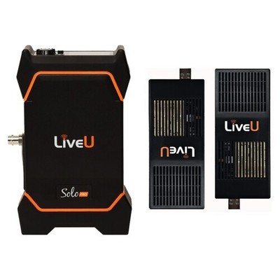 LiveU Solo Pro SDI/HDMI 4K Video/Audio Encoder and Connect 2-Modem Kit