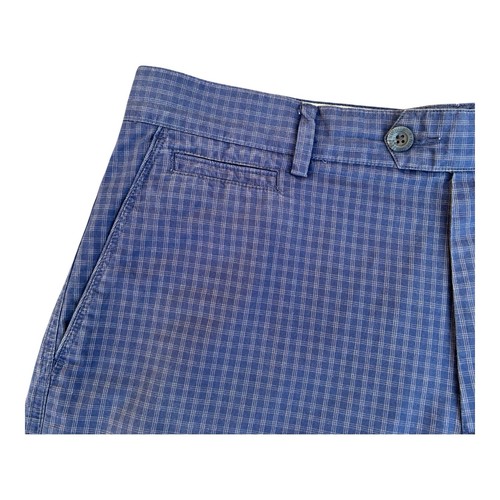 MARKS&SPENCER BLUE HARBOUR 100%COTTON CHINO SHORTS NAVY MIX MENS W36 M&S - Picture 4 of 11