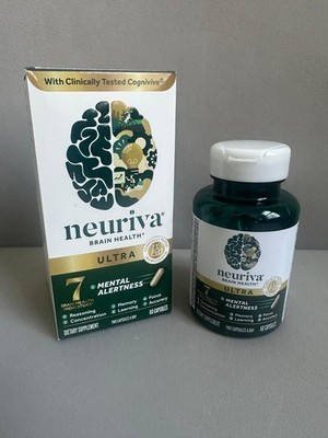 Neuriva Ultra Brain Health Memory Focus Mental Alertness 60 Caps