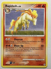 Rapidash Diamond and Pearl 59/130 LP-NM Pokemon card on eBay
