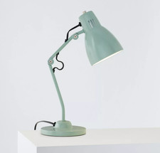John Lewis Desk Lamp ANYDAY TONY Duck egg Metal Flexible OPEN BOX SLIGHT DAMAGE