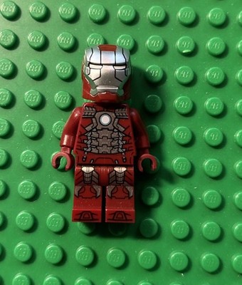 LEGO Iron Man Mark 5 MK-5 Armor Minifigure from 76125 Marvel SH566 Movie Suit 