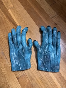 Vintage Halloween Monster Costume Gloves