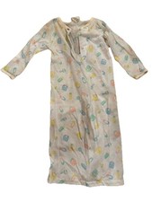 Vintage Carter's Newborn Baby Layette Size Sleep Sack Gown USA