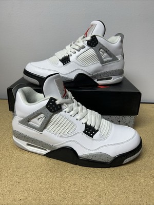 Nike Air Jordan 4 Retro OG  White Cement  2016 Mens Size 10 840606-192 Clean!!