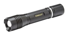 Work Light Black 650LM Aluminium LED Torch 5w Rechargeable Stanley SXLS50104E