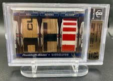 2017 President’s Choice Linemates Hull/Hedberg/Nilsson Triple Stick 3/3 BGS 9.5