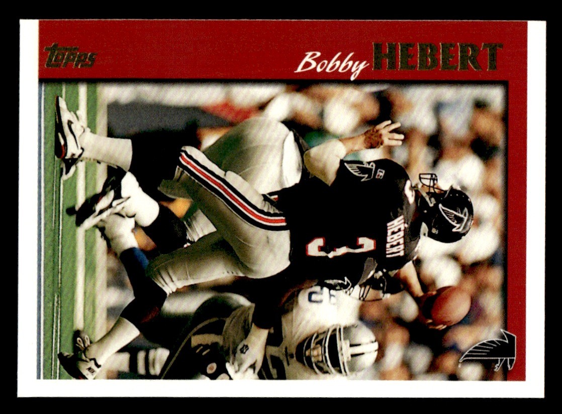 1997 Topps - Bobby Hebert #79 Football Sports Card Raw Trading Card