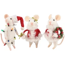 Primitives by Kathy Claus Family Mice Critter Set 457736