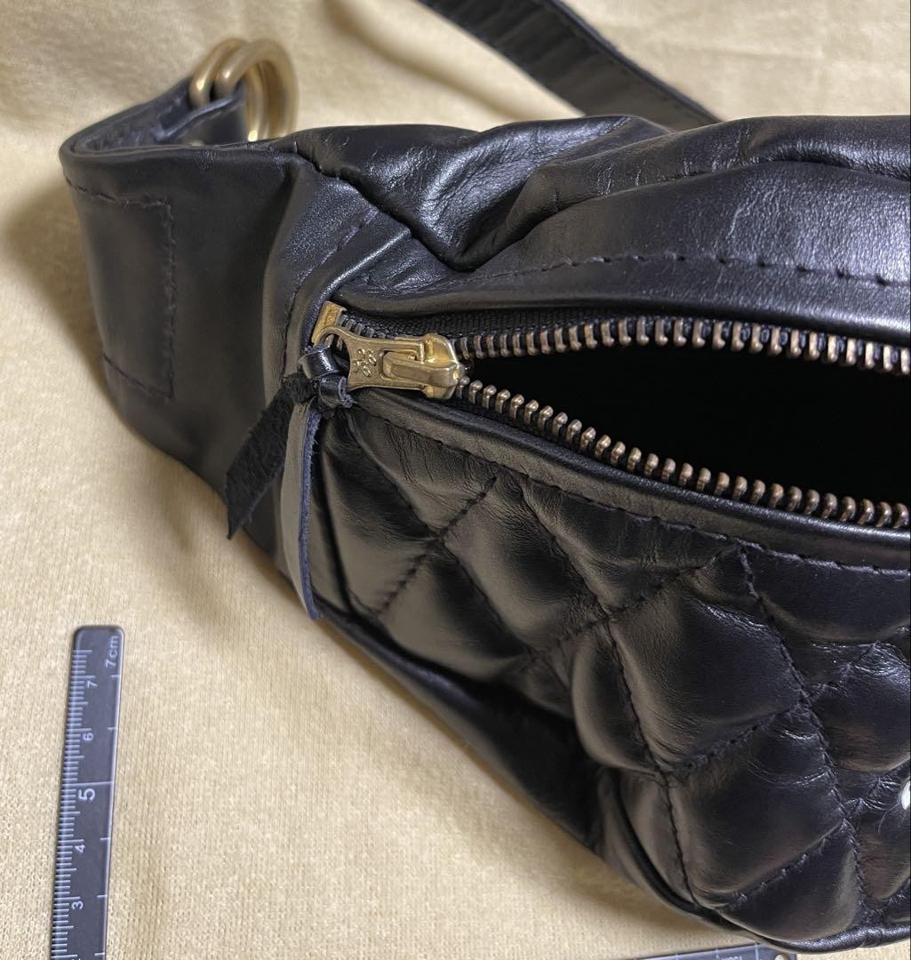 Langlitz Leathers ブラック ボディバッグ Langlitz Leathers black body bag waist bag | eBay
