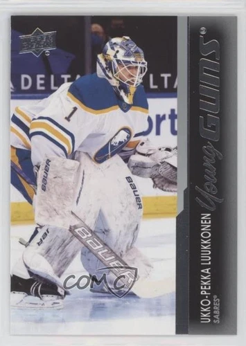 2021-22 Upper Deck Series 1 Young Guns Ukko-Pekka Luukkonen #202 Rookie RC