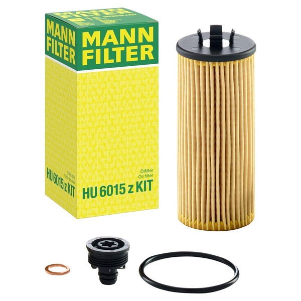 Original Mann-Filter ÖLfilter Oelfilter HU 6015 Z KIT Oil Filter-image