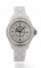 CHANEL J12 Quartz - White Ceramic - 29mm - Factory Diamond MOP Dial - H2685