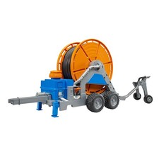 BRUDER Spielzeug Beregnungsanhänger Spritzwagen Wassertank mit Schlauch / 02034