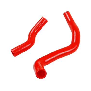 Mangueira de radiador de silicone vermelha para 1997 1998 1999 Honda CR250R  - Imagem 2 de 4