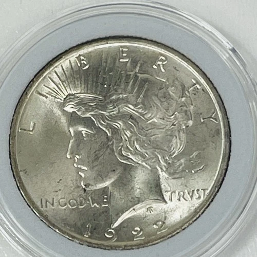 1922 Peace Silver Dollar Liberty Bald Eagle E Pluribus Unum In God We Trust