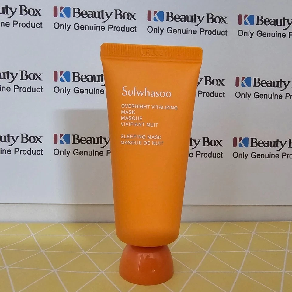 Sulwhasoo Overnight Vitalizing Mask 35ml Vitalizing Sleeping Mask Cream K-Beauty - Image 2 of 4