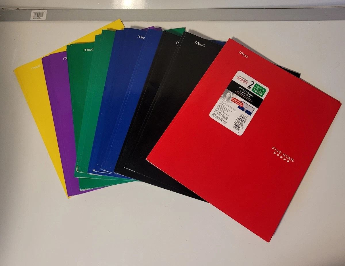 Five 2024 star folders
