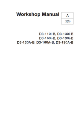 VOLVO PENTA GROUP 21-26 D3 MOTORWERKSTATTHANDBUCH NACHGEDRUCKT 07-2006
