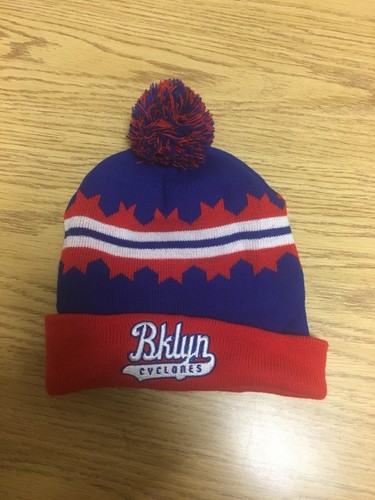 Brooklyn Cyclones BKLYN Skull Beanie 
