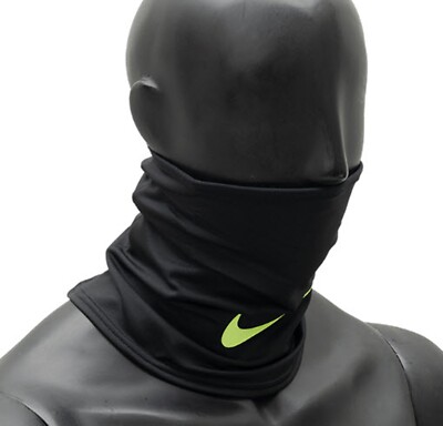 Nike Unisex Academy Running Neck Warmer Black Face Mask GYM Beanie