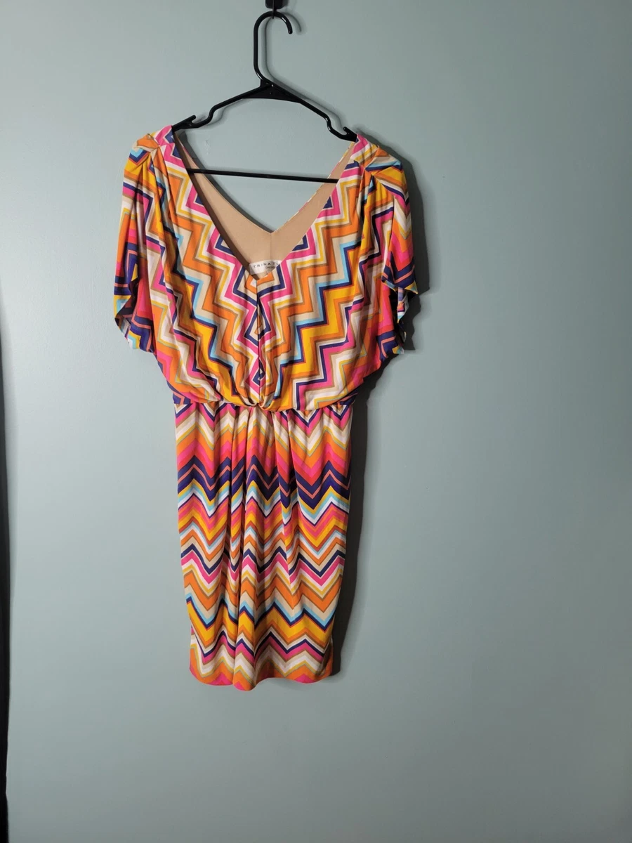 Trina turk top rainbow dress