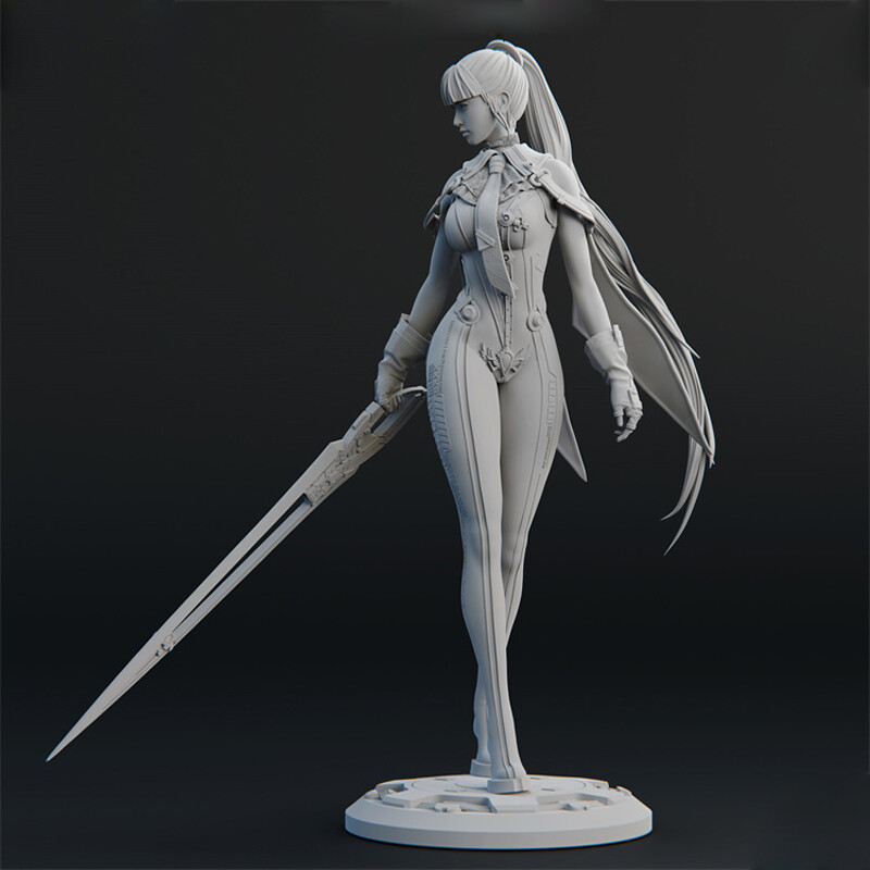 1/6 Stellar Blade 未塗装未組立 フィギュア ガレージキット レイヴン ステラーブレイド フィギュア ガレージキット 未塗装未組立