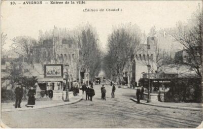 CPA AVIGNON Entree de la Ville (1086166)