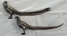 Vintage Silver Plated Pheasants, 2276, Weidlich Bros. 