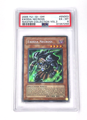 YuGiOh Exodia Necross MC2-EN003 Master Collection 2 Secret Rare