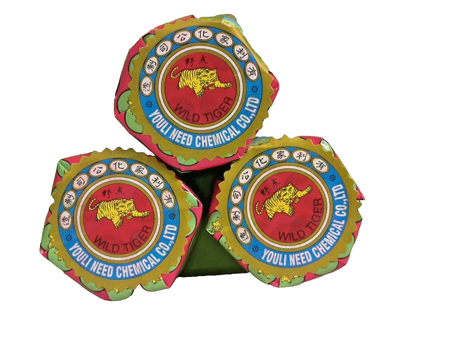 TIGER BALM - Natürlicher Balsam mit ätherischen Ölen 3 Dosen