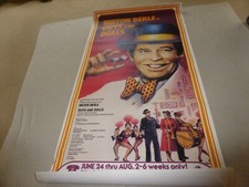 LARGE VINTAGE POSTER MILTON BERLE GUYS AND DOLLS 1980 82