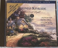 THOMAS KINKADE: Painter of Light ; Screen Saver Windows MacIntosh LN CD, Free Sh