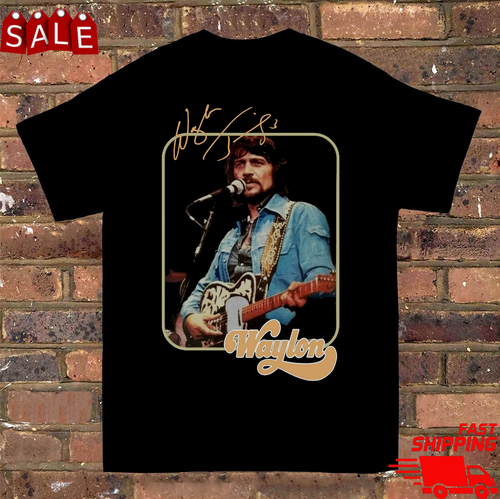 Waylon Jennings Draw USA 84 Maglietta Country Music Band Uomo Adulto 10108937 - Foto 10